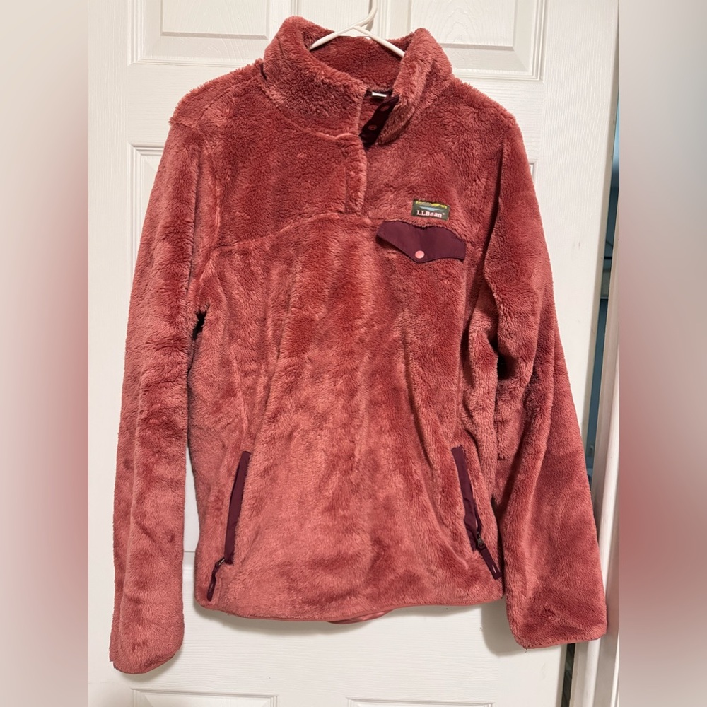 Women's L.L.Bean Hi-Pile Fleece Pullover XL